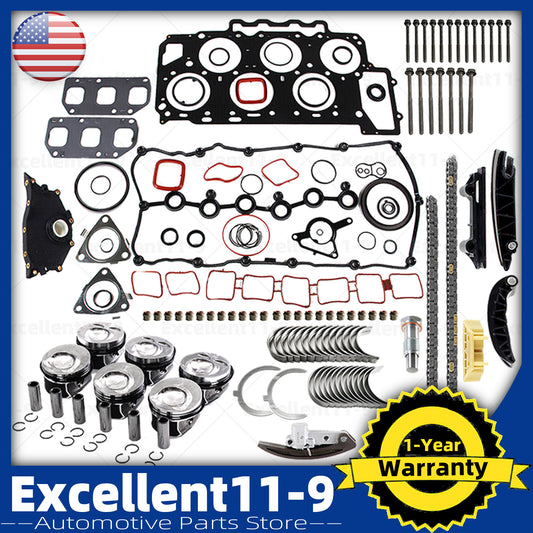3.6L Engine Overhaul and Piston Timing Chain Reconstruction Kit for Phaeton for Audi Q7 n