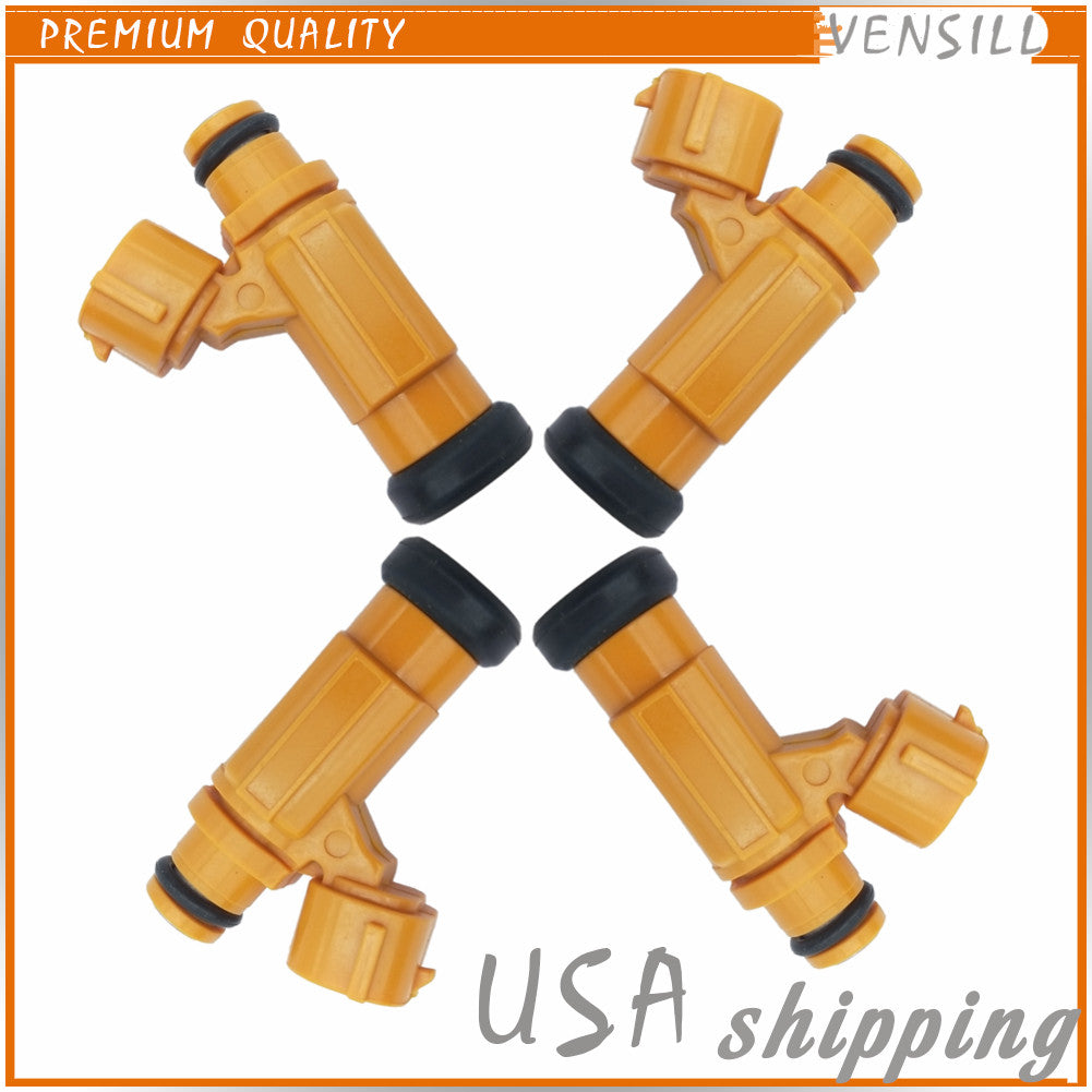 4Pcs Fuel Injector for Yamaha YZFR6 YZFR6RC YZFR6S YZFR6SYB 5SL-13761-00-00