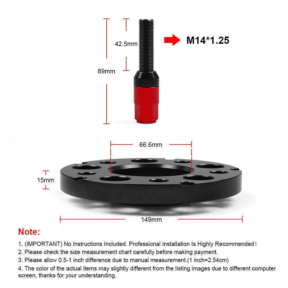 215mm Hub Centric Wheel Spacers 5x112 for 19-20 for BMW X5 G05 30d 30d 40i 50i M50d