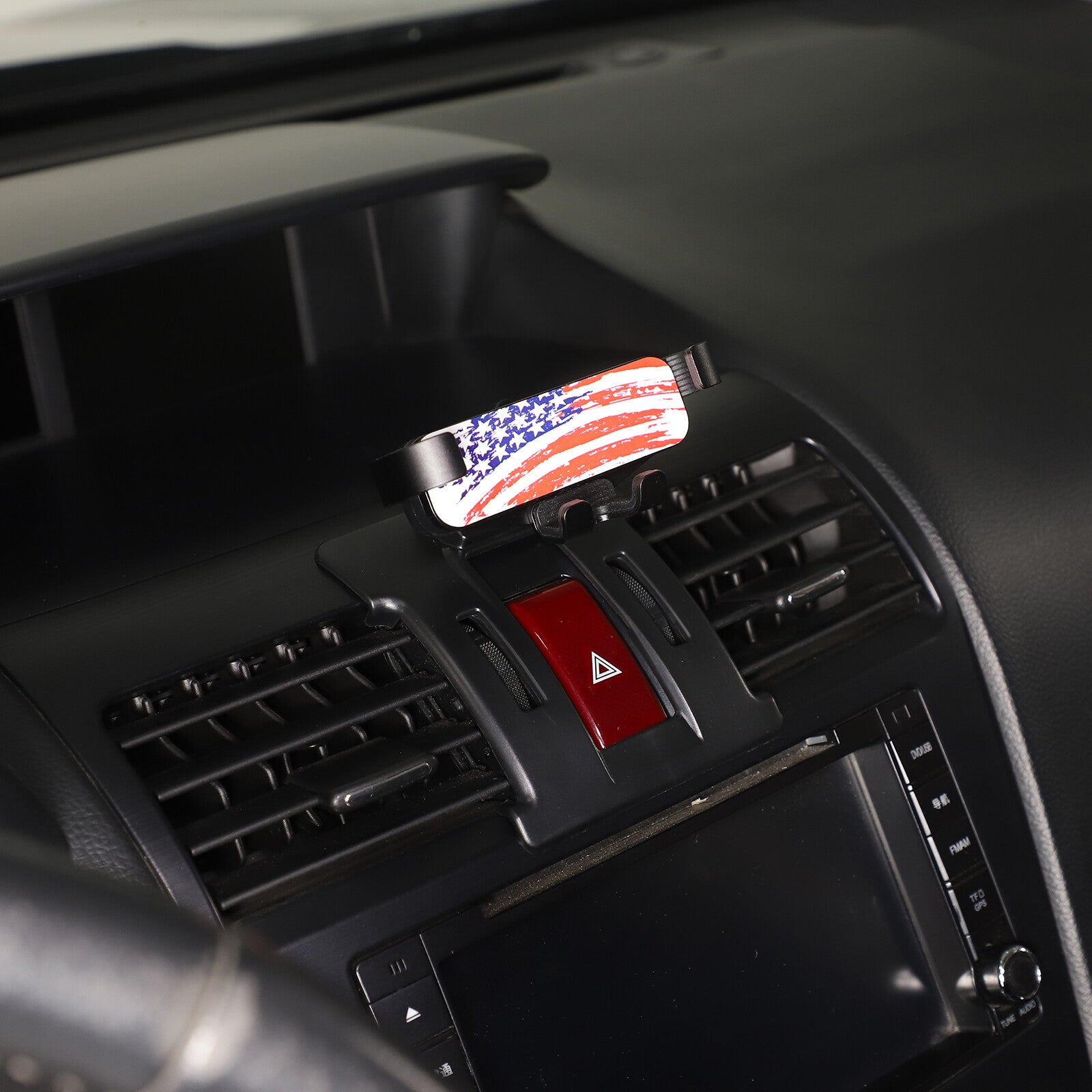 Car air vent mounting bracket, phone holder, US-made flash unit suitable for Subaru Forester 13-18- n