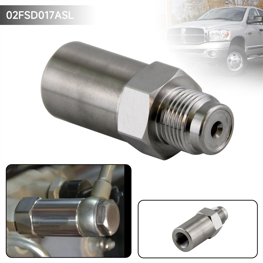 Racing Fuel Rail Plug Pressure Relief Valve for Dodge 5.9L 2003-2007