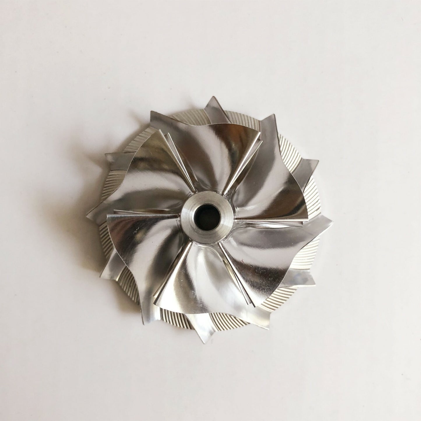 RHF5 39.20/52.50 mm 6+6 blade high-performance turbine blank compressor wheel