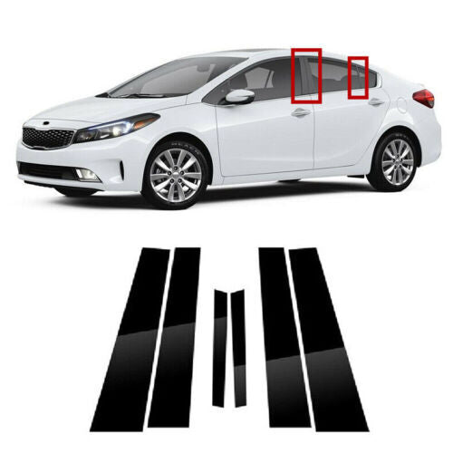 for Kia Seltos 2020-2023 Chrome Body Side Door Molding Cover Trim Panel Guard 4 v