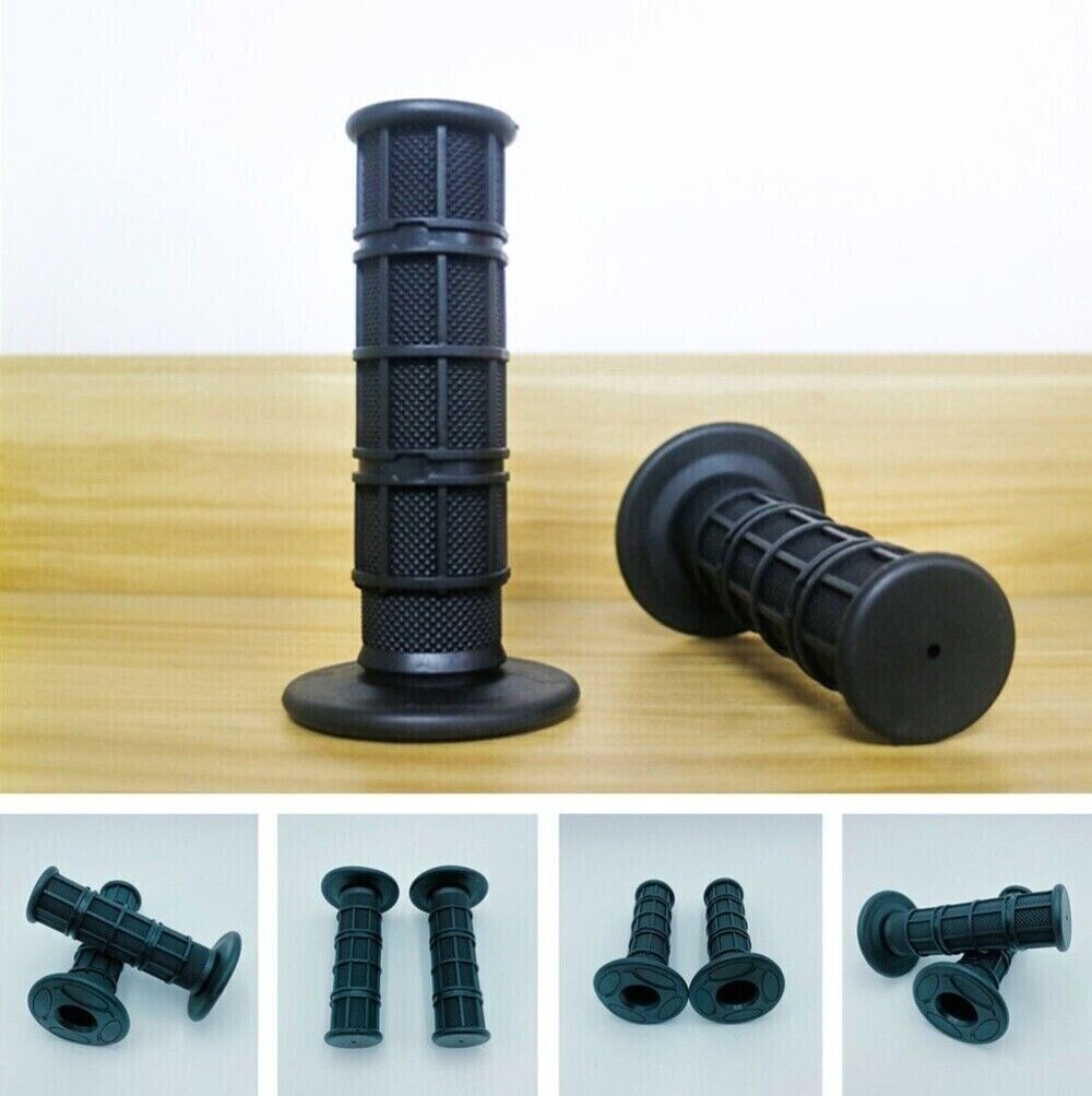 2x/set Motorcycle Dirt Bike 7/8 Hand Grips Handle Bar Gel Cover Non-slip Black n