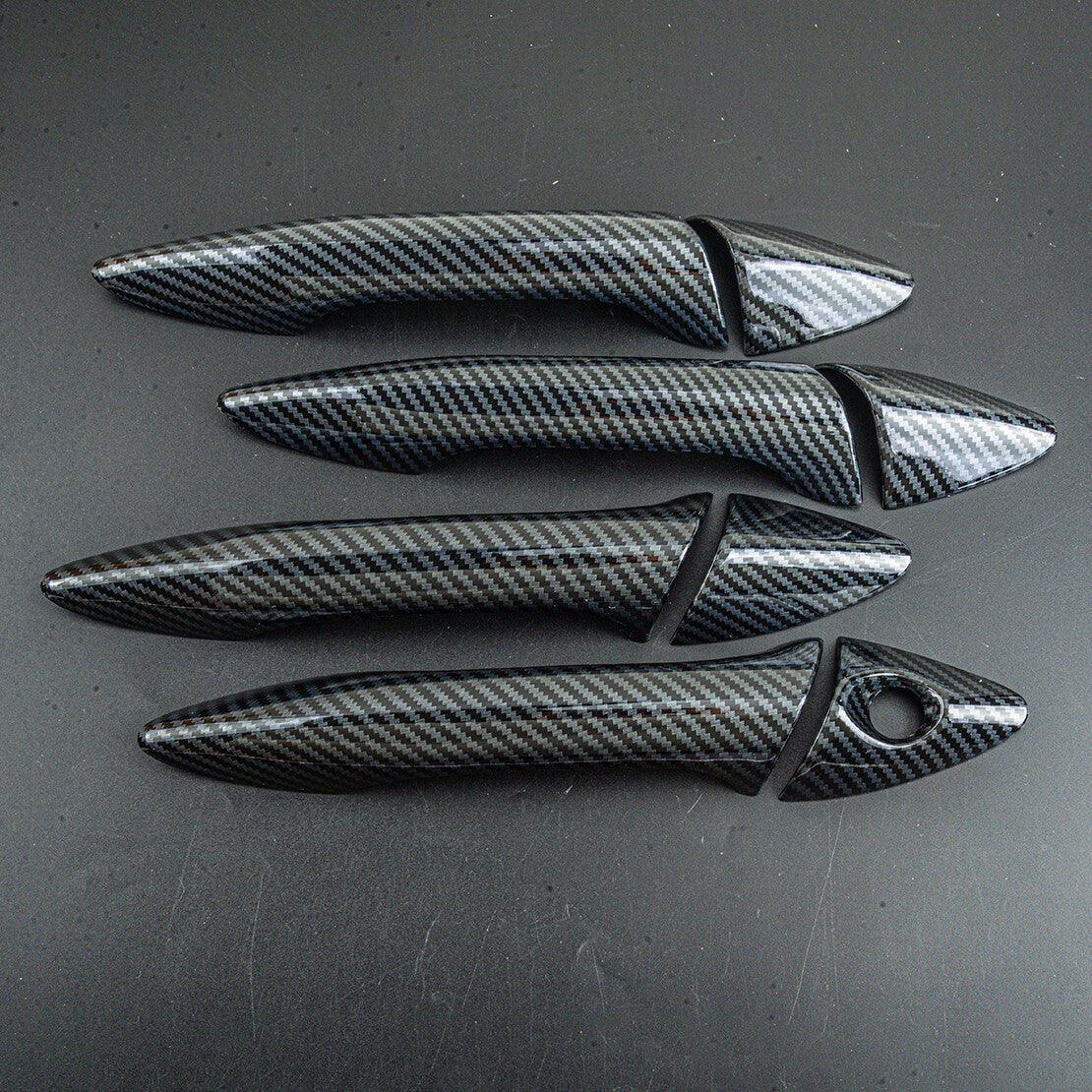 Exterior Door Handle Covers Trims Fit for for Hyundai for Elantra Sedan 2011-16 v
