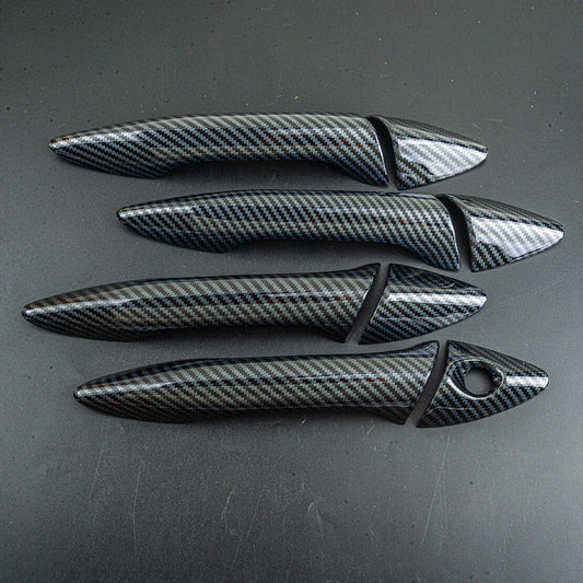 Exterior Door Handle Covers Trims Fit for for Hyundai for Elantra Sedan 2011-16 v