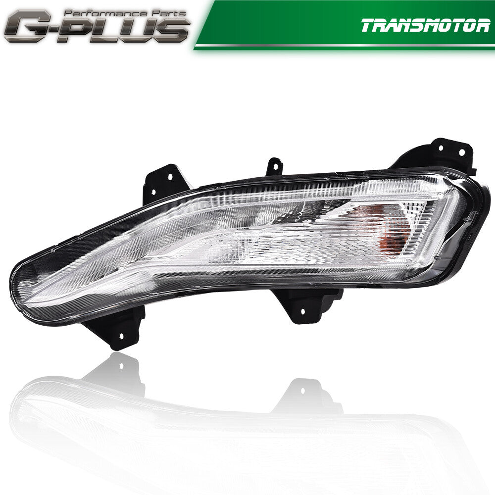 Fits 2019 - 2022 Malibu Left Bumper Turn Signal Light with LED DRL Fog Light - v