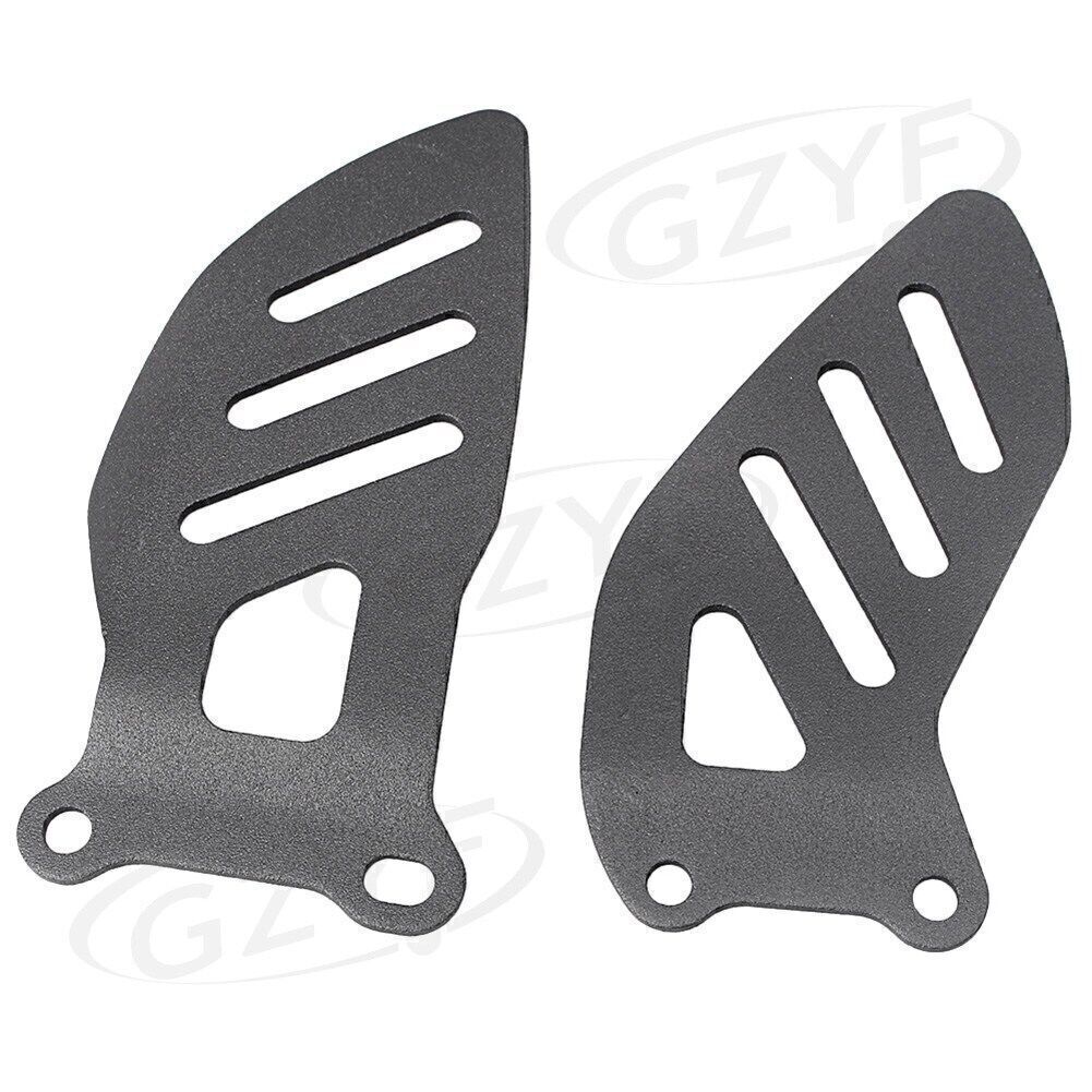 Front Rider Foot Pegs Rearset Footrest Fit for Suzuki GSXR600 GSXR750 06-2010 Black