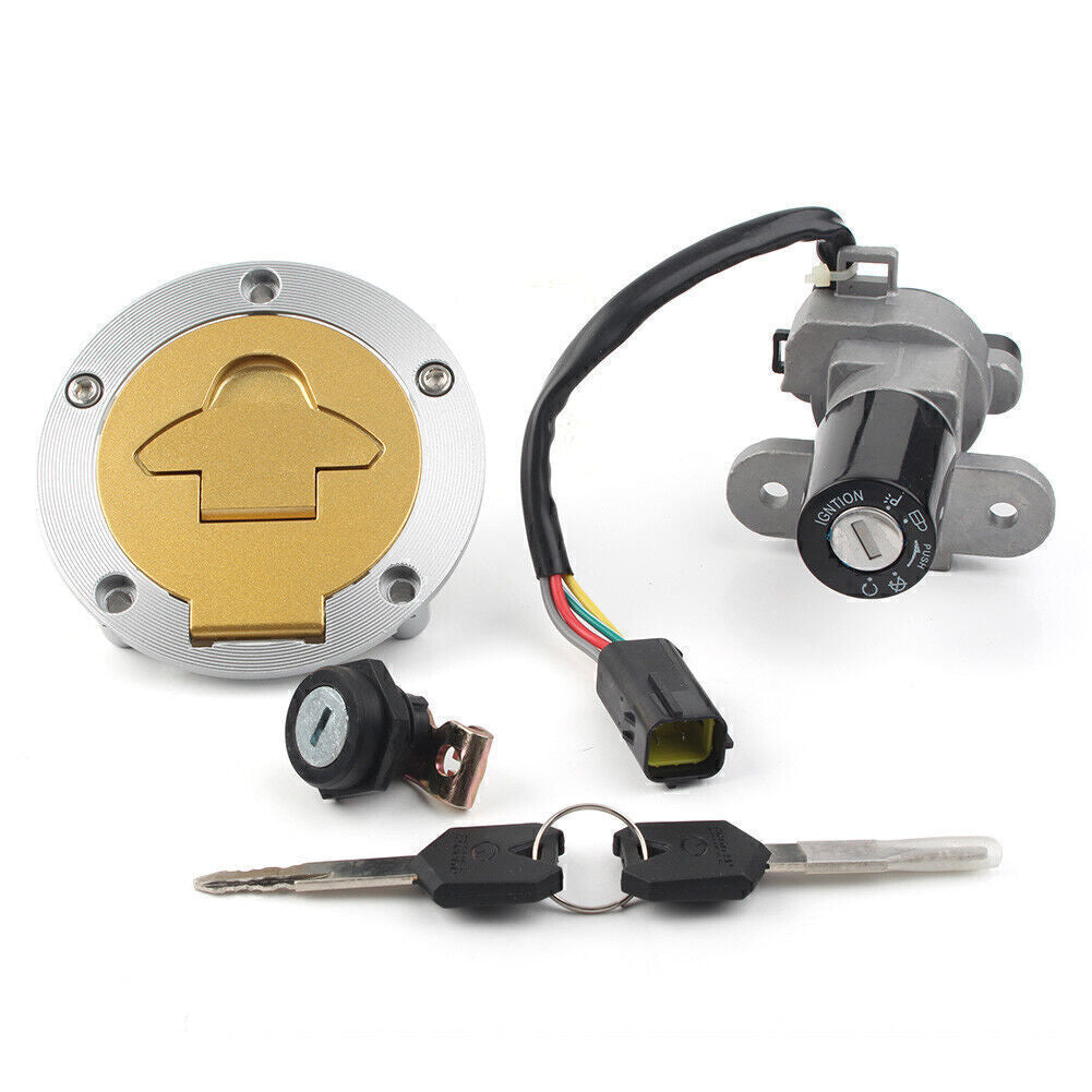 Ignition Switch Fuel Gas Cap for Seat Lock Key for Ducati ST2 1998-2003 Motorcycle Q