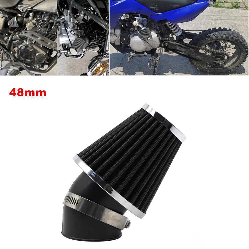 48mm Motorcycle Air Filter Mushroom Head Cleaner Suitable for 50cc-125cc n