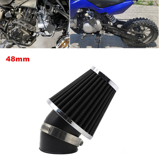 48mm Motorcycle Air Filter Mushroom Head Cleaner Suitable for 50cc-125cc n