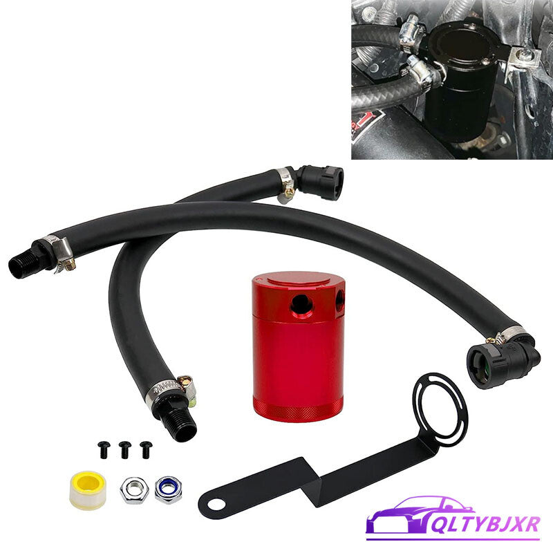Oil Catch Can Oil Separator For 2015-2022 Hellcat Charger for Challenger Red