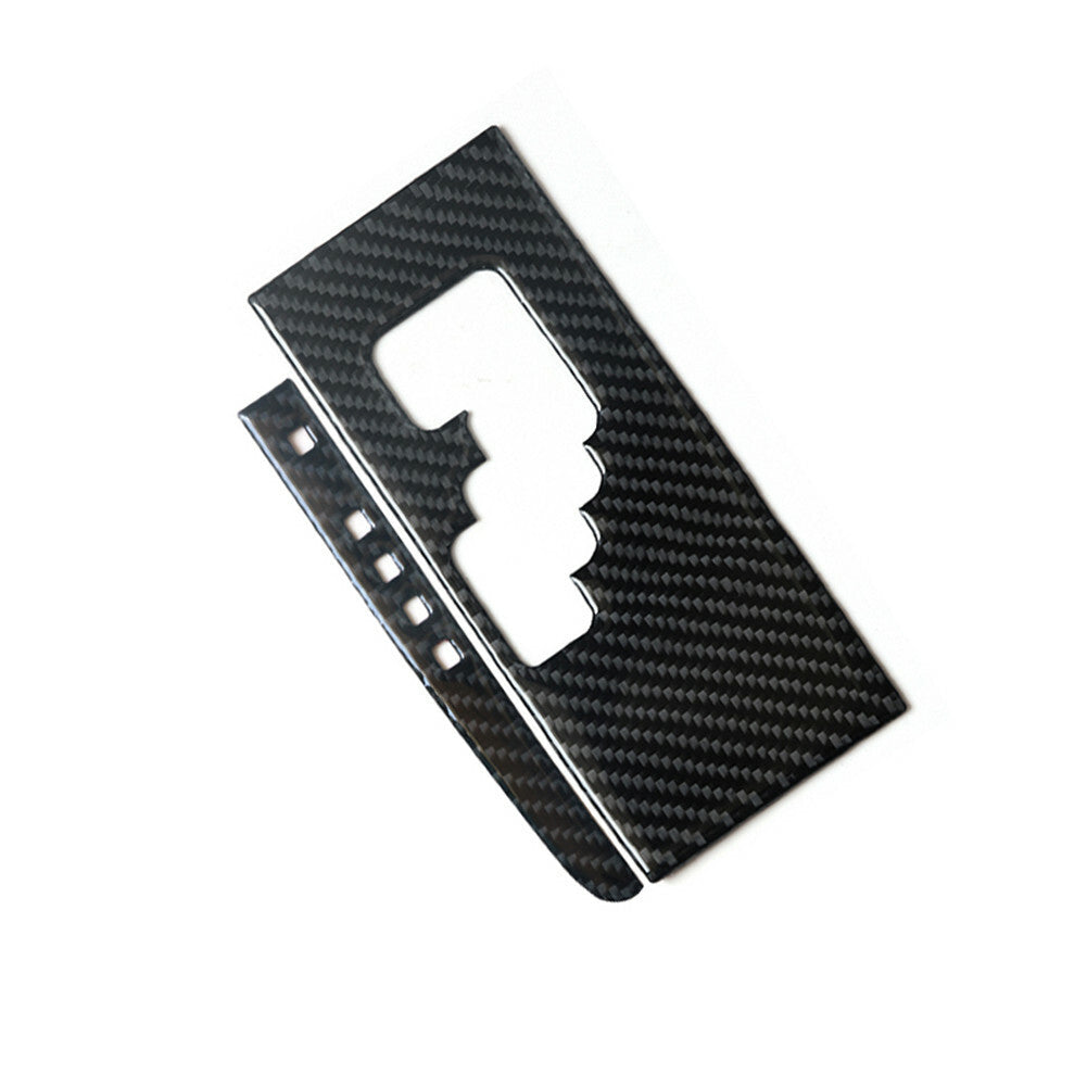 Red Carbon Fiber Center Storage Frame Cover Trim for Tiguan 2013-2017 v
