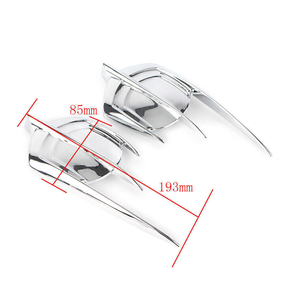 Fit for Honda Goldwing GL1800 2012 - 17 Falcon Emblem Fairing Cover Trim Case Chrome Q