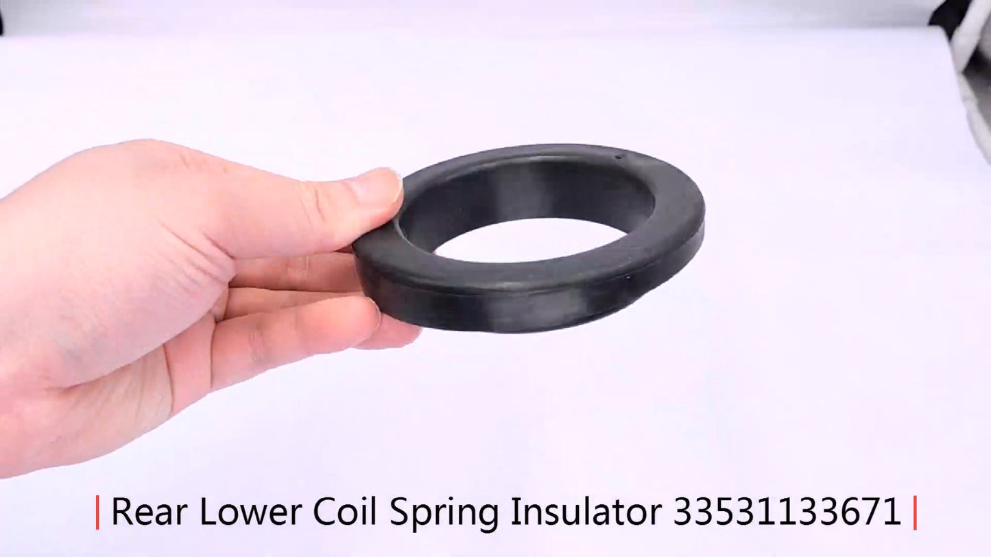 Rear Lower Coil Spring Insulator 33531133671 for E34 E39 E60 v
