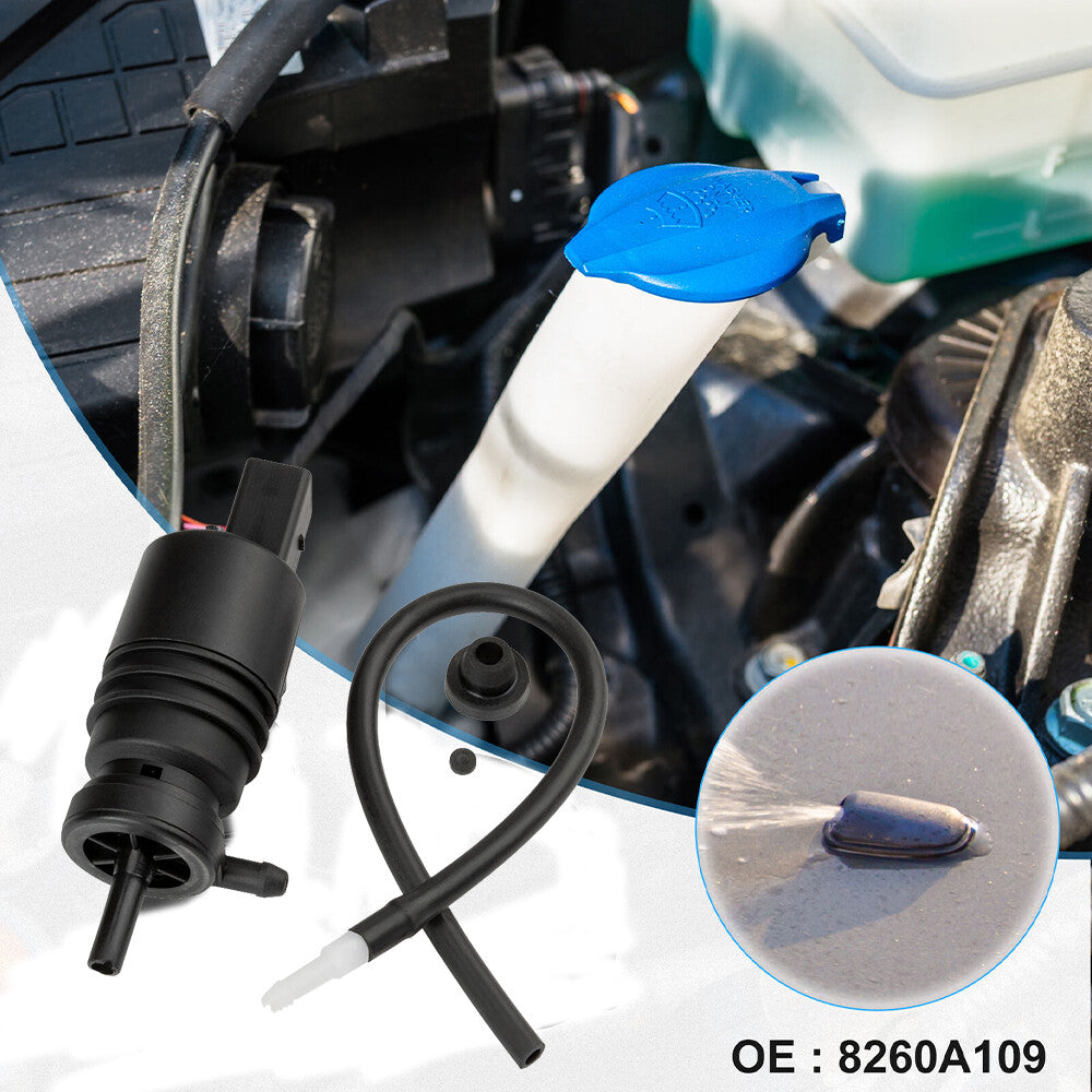 Windshield Wiper washing machine pump motor suitable for Lancer 2.0L and 2.4L models (2008-2015). v