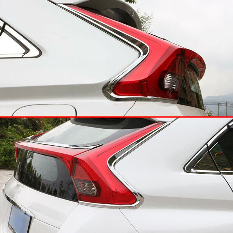 Chrome 2X rear taillight cover trim for Mitsubishi Eclipse Cross 2018-2022