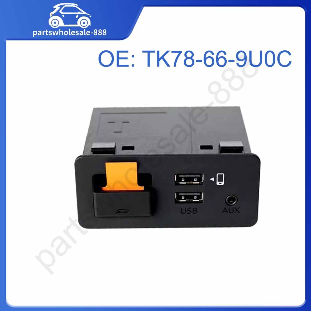 USB adapter auto-modification kit suitable for Mazda 3, 6, CX-3, CX-5, CX-9, MX-5 TK78-66-9U0C