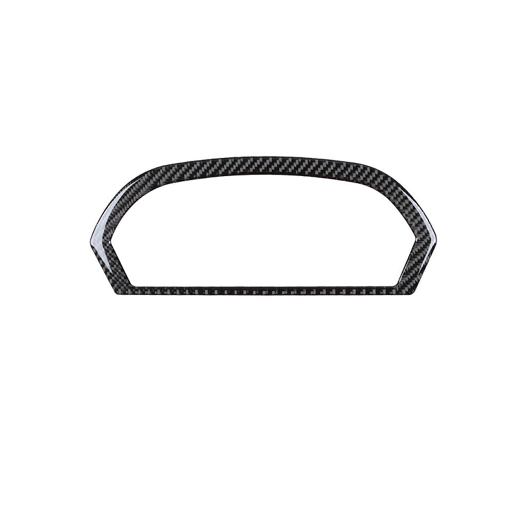 Carbon Fiber Speedometer Frame Cover Trim For Outlander 2014-2016 v