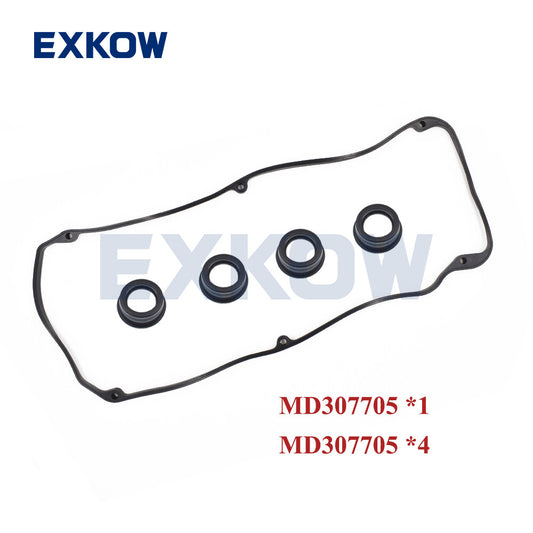 Rocker Cover Gasket &Seal for Mitsubishi Pajero IO 1.8 2.0 99-03 Lancer MD307705 Q