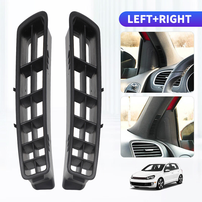 A-pillar Interior Air Vent Outlet Cover Panel Trim for VW PQ for Golf 6 GTI for Golf MK6