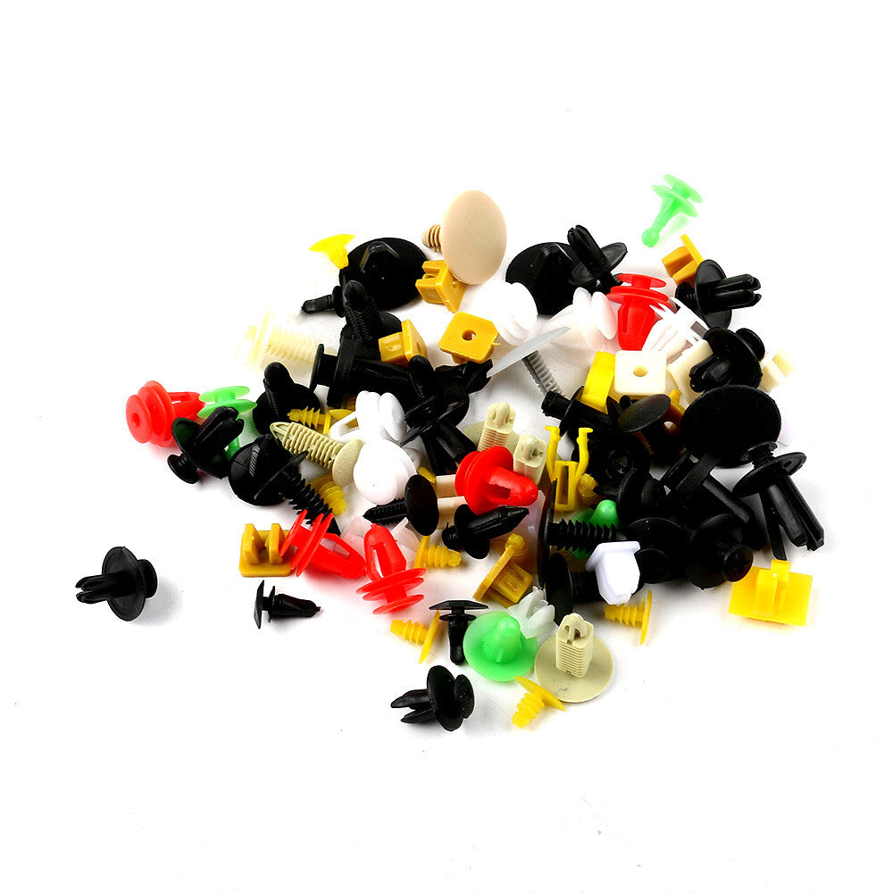 200X Universal Auto Body Retainer Push Pin Rivet Clip Mouldings Trim Fastener