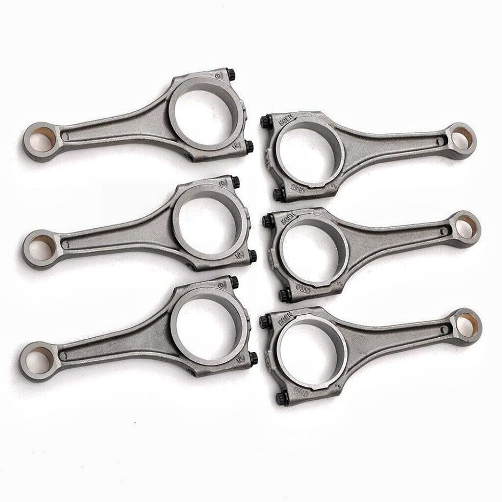 6pcs Connecting Rod For 10-18 for VW Touareg for Audi A4 A6 A7 Q5 Q7 3.0 TFSI 06E198401E