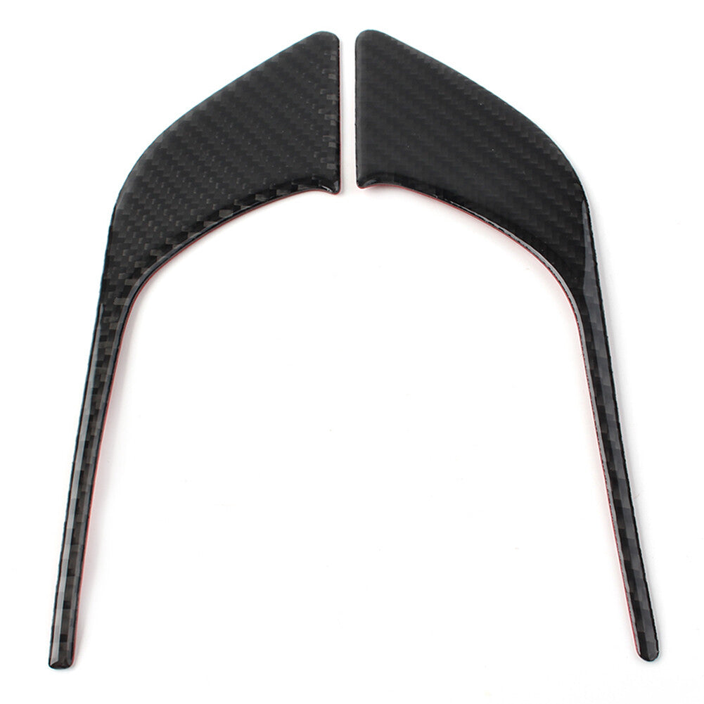 Carbon Fiber Interior Front Door Handles Cover Trim for Subaru Forester 2013-18