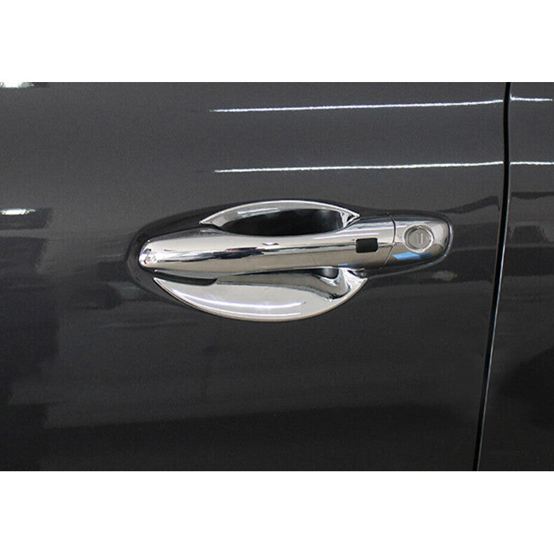 for Kia Sorento 2016-2020 Chrome Exterior Door Handle Bowl Molding Cover Trim 4x