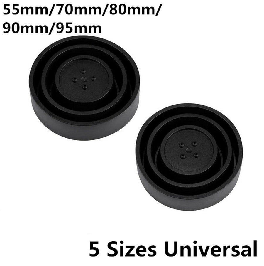 Car Dustproof Rubber Headlight HID LED Lamp Seal Cap Dust Cover W/Hole 5 Sizes