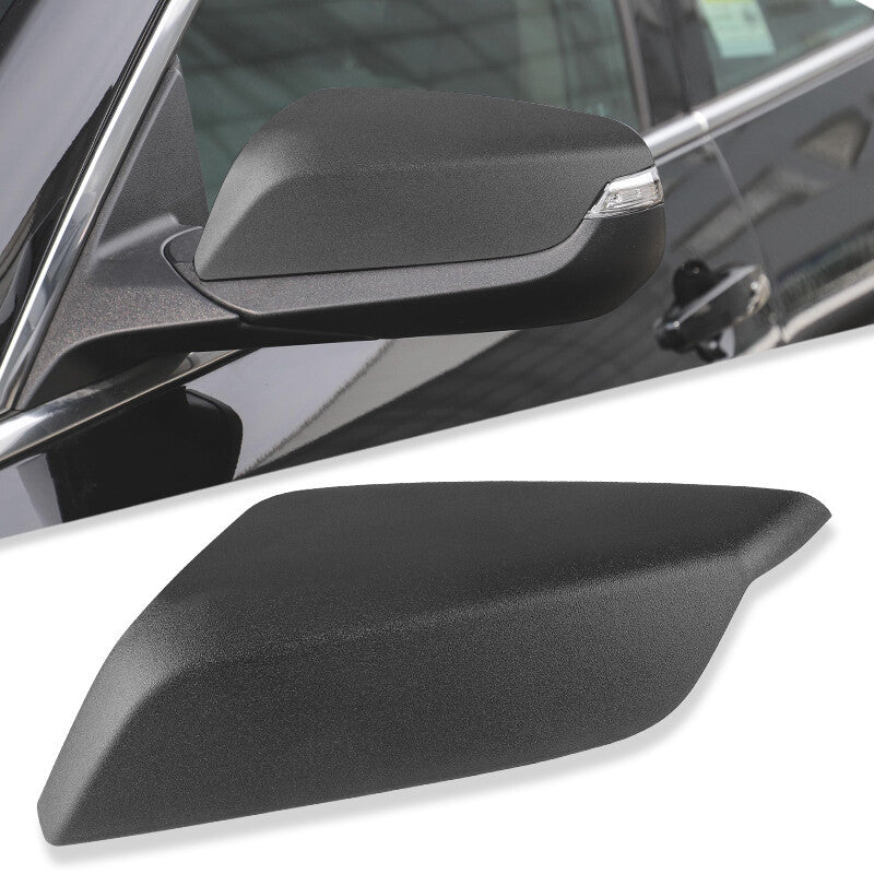 Rearview Mirror Cover Cap Black Left Driver Side for Chevrolet Malibu 2016-2020