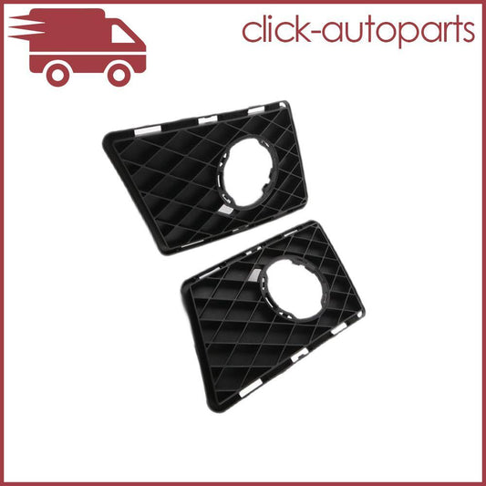 2x Front Bumper Fog Lamp Grill Grille Cover for Mercedes X204 GLK 350 Left+Right