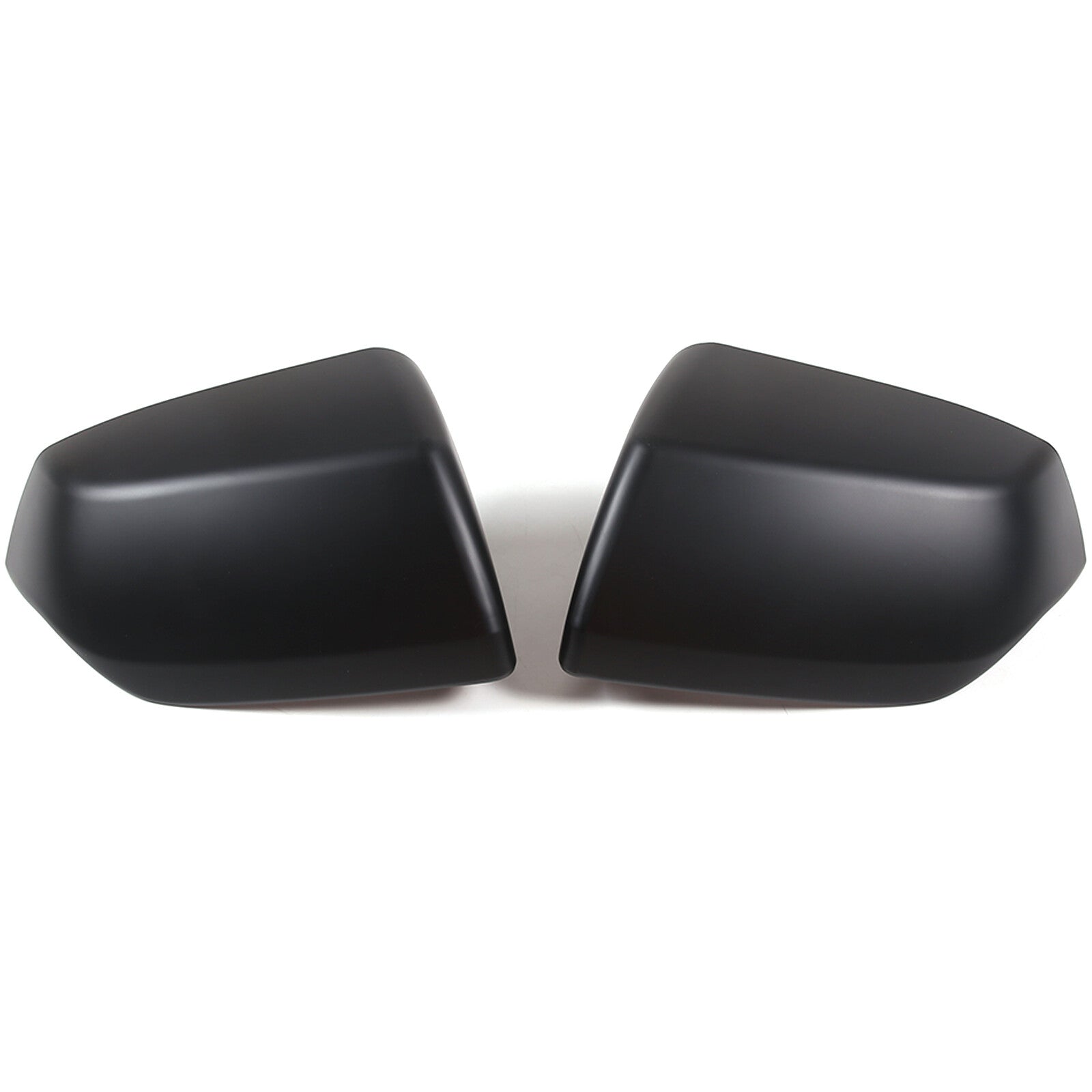 Suitable for 2021-2024 for Cadillac for Escalade Matte Black Upper Side Mirror Protective Cover (2-Piece Set)