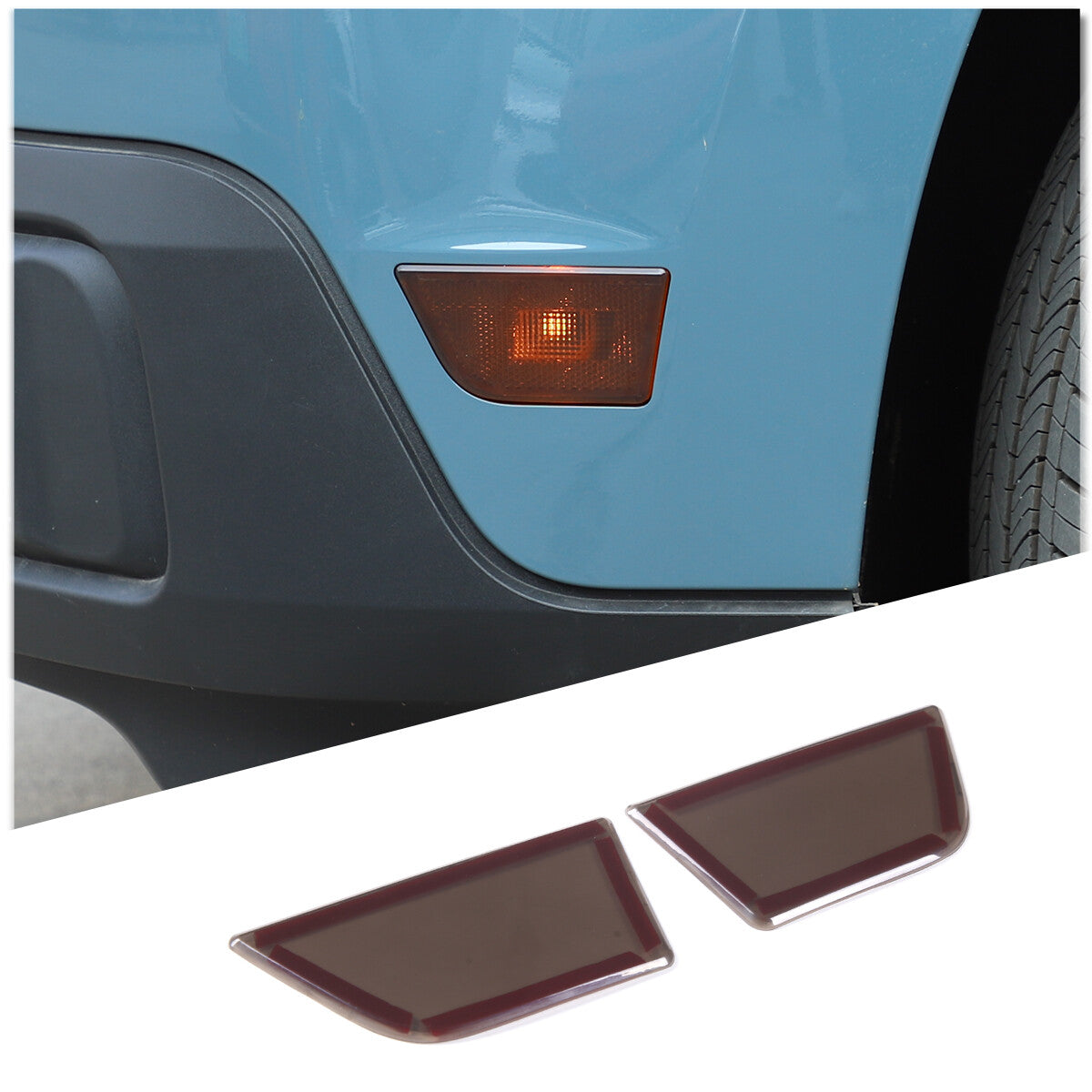 Carbon fiber interior door opening handle cover decoration suitable for Tacoma 2024+- v