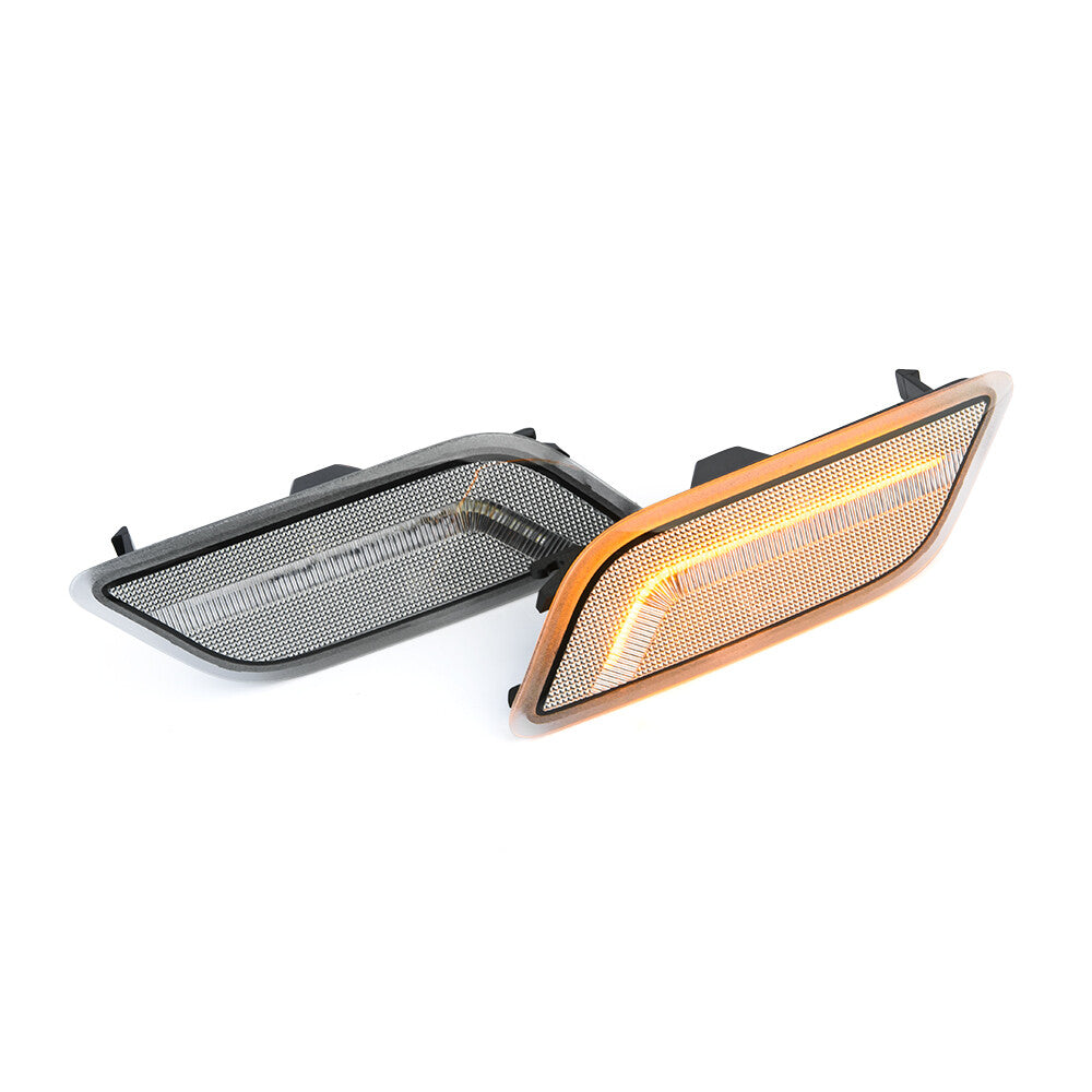 2 Car Auto Side Rear View Mirror 14-SMD LED Light Turn Signal Lamp Accessories 3332 B