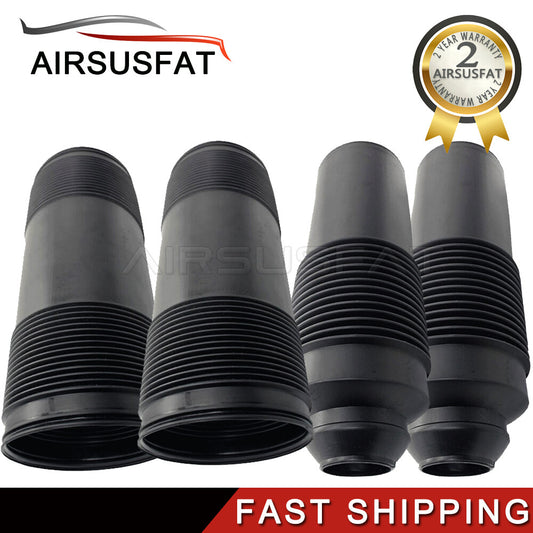 4pcs Front Rear Hydraulic Strut Dust Cover for Mercedes ABC R230 SL550 SL63 AMG
