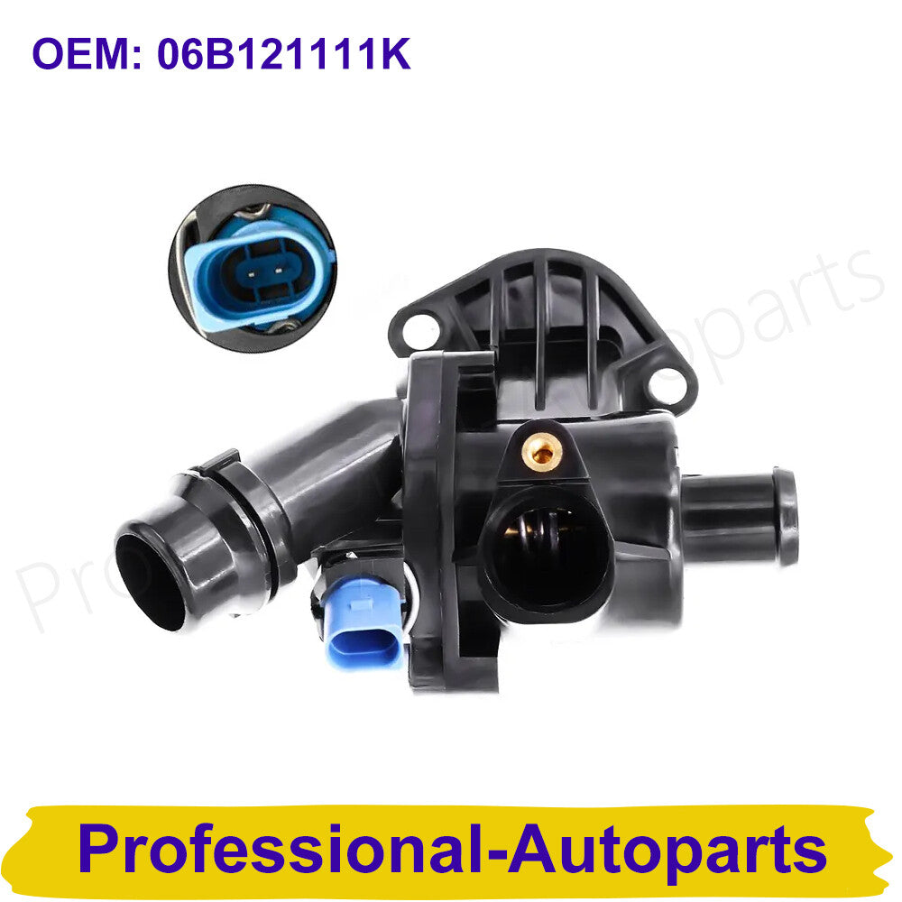 06B1211K Engine Coolant Thermostat Assembly for Audi A4 Quattro B6 1.8T