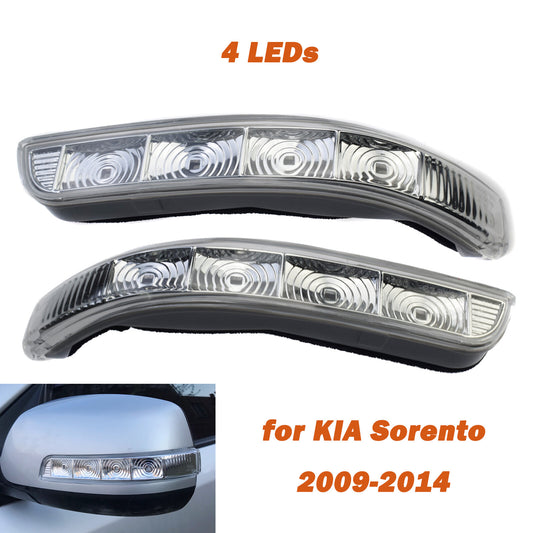 4LEDS Pair of side mirror turn signal LED lights for Kia Sorento XM 2009-2014 n