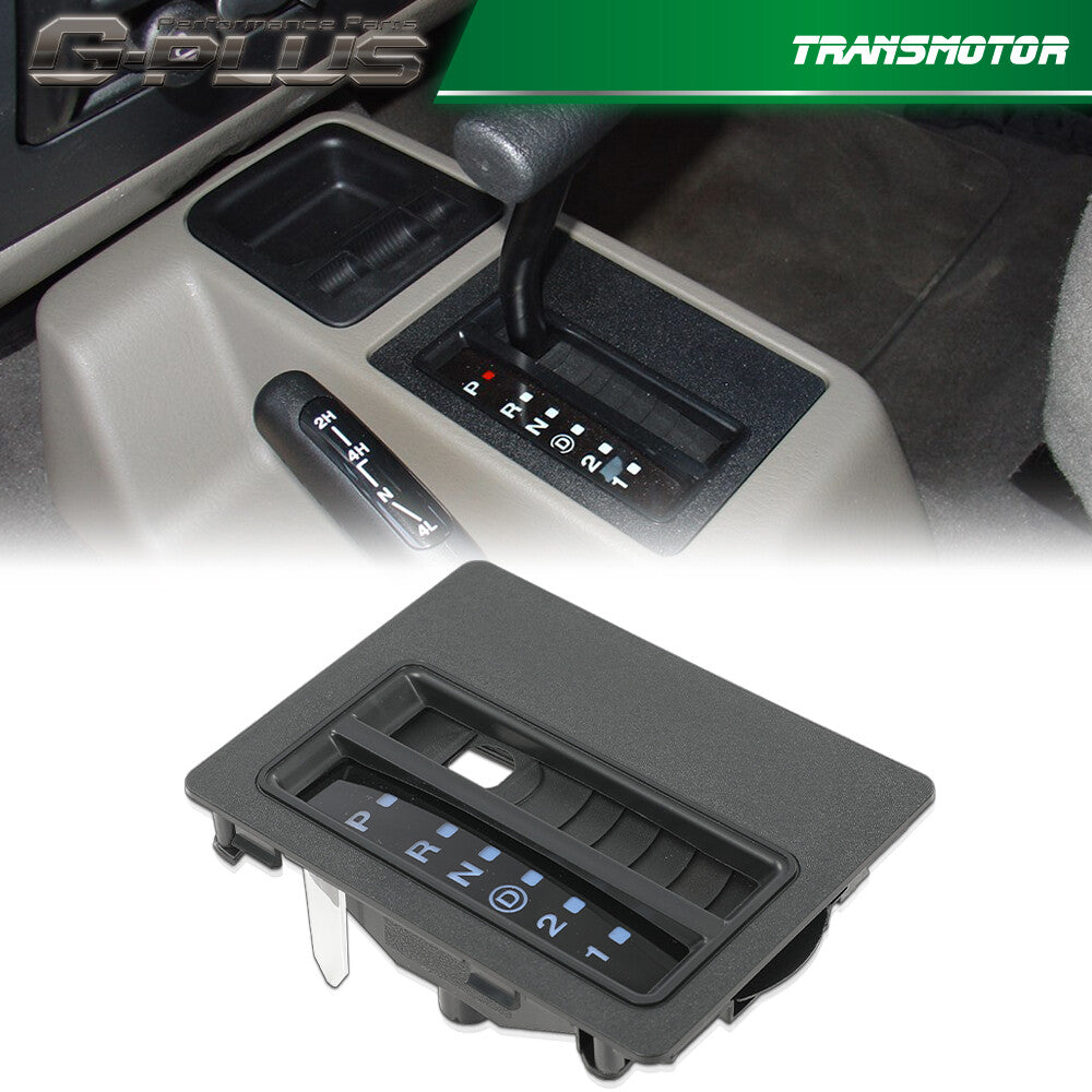 Automatic Floor Shift Indicator Bezel Trim Console Fits 97-06 for Jeep for Wrangler TJ - v