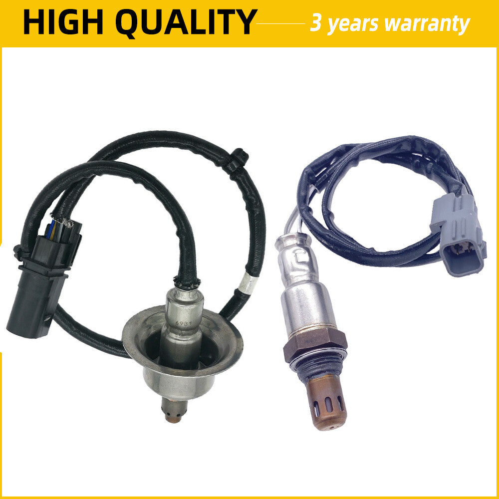 Two upstream and downstream oxygen sensors are compatible with 2017-2019 for Hyundai Santa Fe for Tucson 2.4L engines. Q