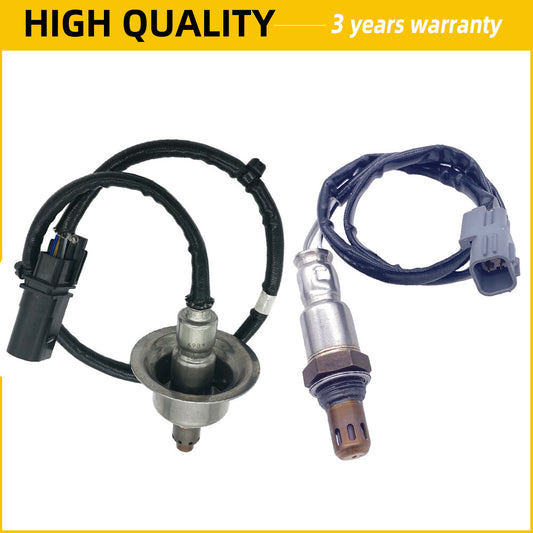 Two upstream and downstream oxygen sensors are compatible with 2017-2019 for Hyundai Santa Fe for Tucson 2.4L engines. Q
