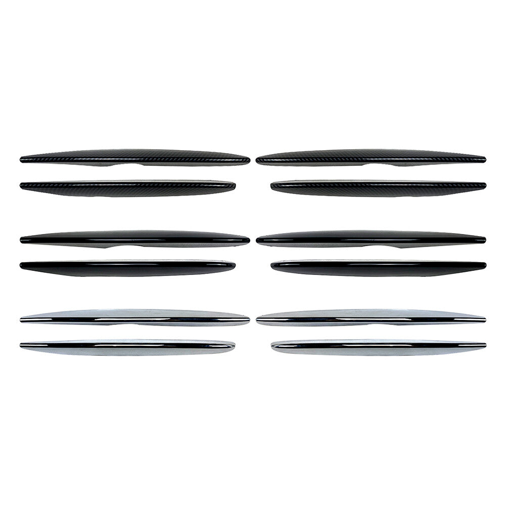 Front Fog Lamp Light Strip Trim for Mercedes Benz GLC Class X253 C253 16-19
