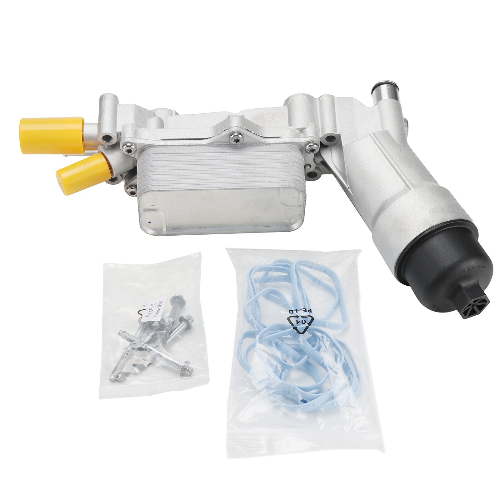 1PCS Aluminum Engine Oil Cooler 68105583AG For 2011-2016 for Chrysler for Dodge for Jeep for Ram Q