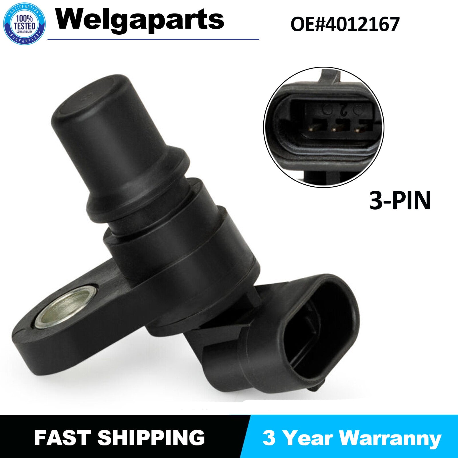 Transmission Speed Sensor for Polaris RZR/Ranger 570 800 900 1000 XP 4013908