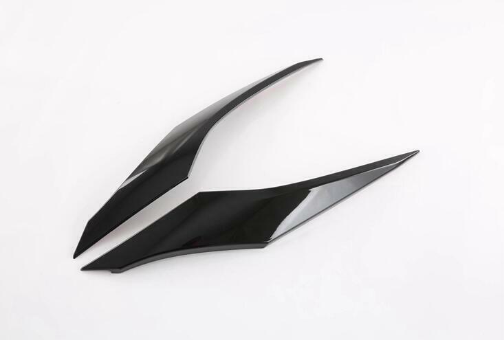 For 2021-2023 for Sienna Glossy black ABS Front Grille Grill Strip Trim 2PC B n