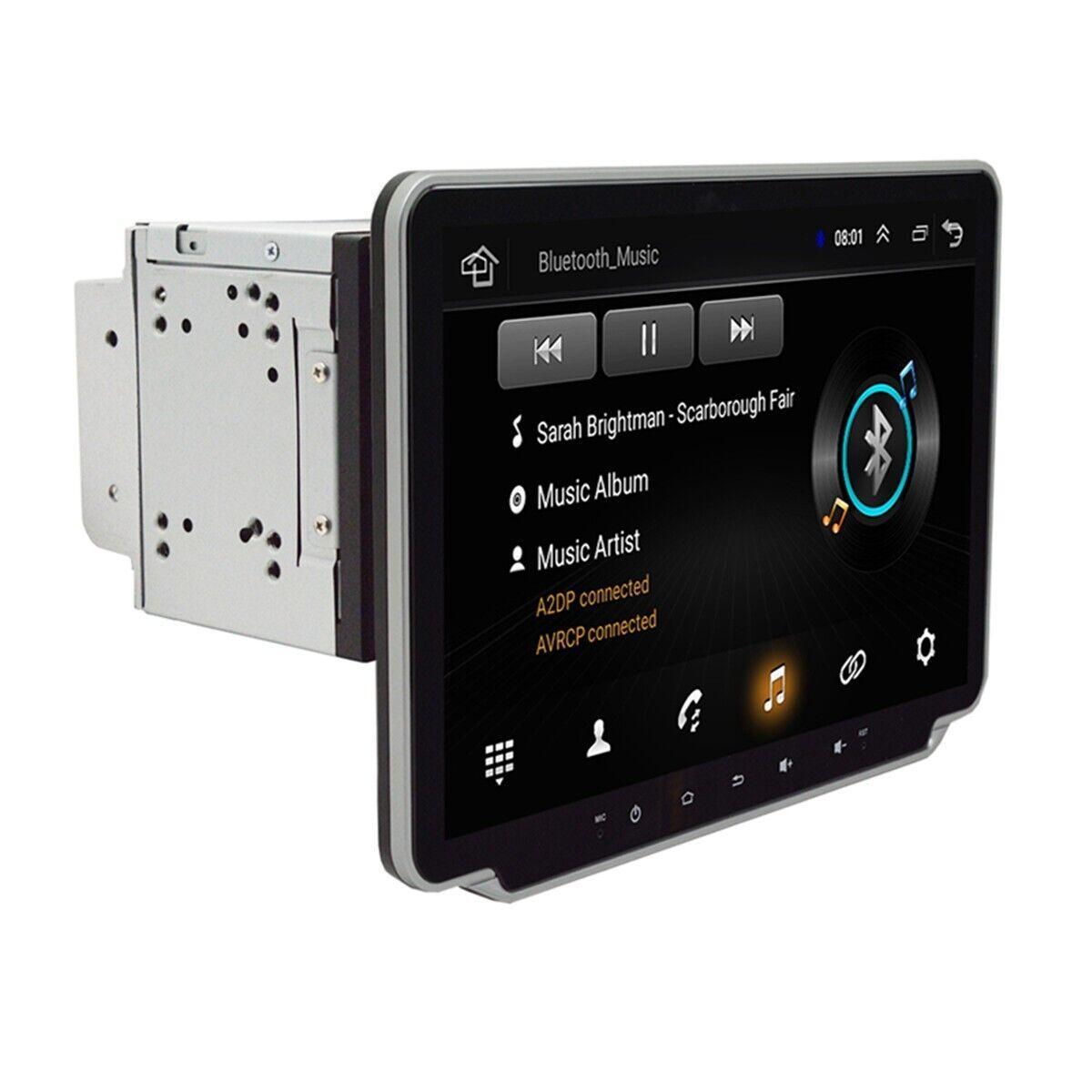 10.1-inch car media player with radio, WiFi, dual 2DIN, GPS, Android 9.1-inch touchscreen, 1+16GB for RAM . n