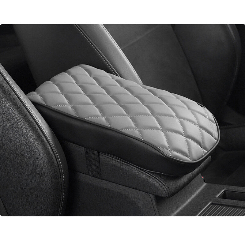 Car armrest cushion cover, car center console box mat, protective memory foam - n
