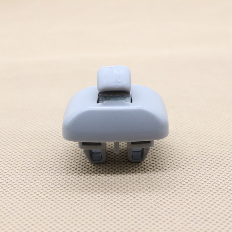 1-piece gray sun visor clip fixing hook 4B0857562 suitable for Audi TT A6 S6 Quattro