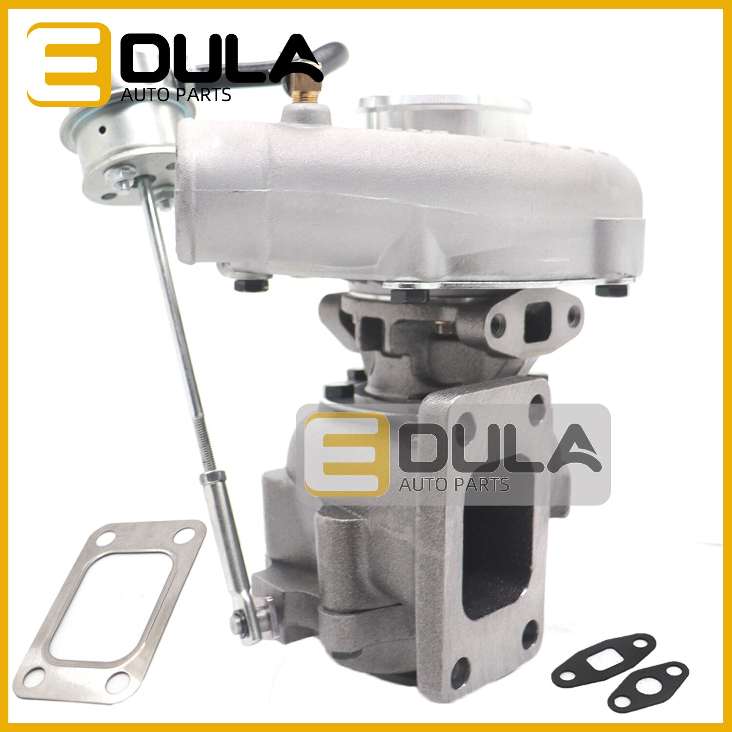 Oil Cool Turbocharger Fits for T3 T4 1.5L-2.5L Universal 400HP Flange Turbine