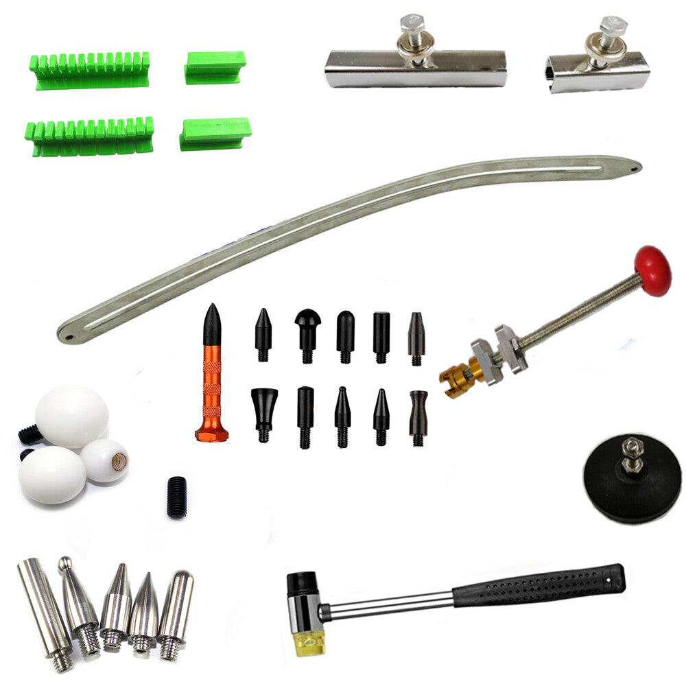 Automobile Dent Removal Kit,Car Fender Damage Repair Tools,PDR-Flat Bar v